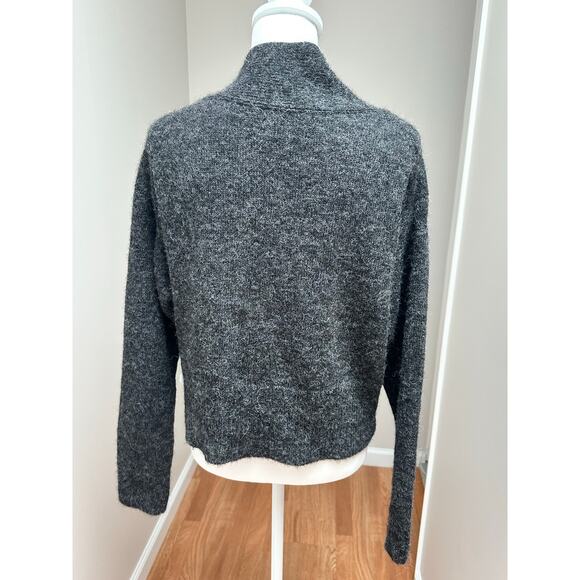 NEW SSKEIN Alpaca Charcoal Momo Cardigan Button Sweater size XS - Picture 5 of 8